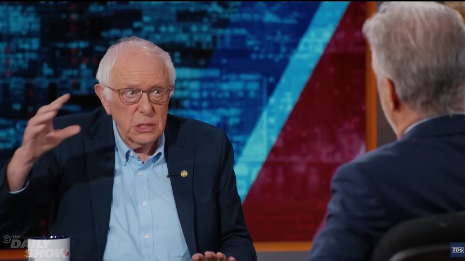 Bernie Sanders Tells Jon Stewart That the Democratic Party Lacks A Vision for the Future