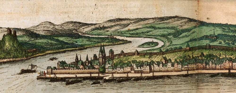 Koblenz in the 16th century