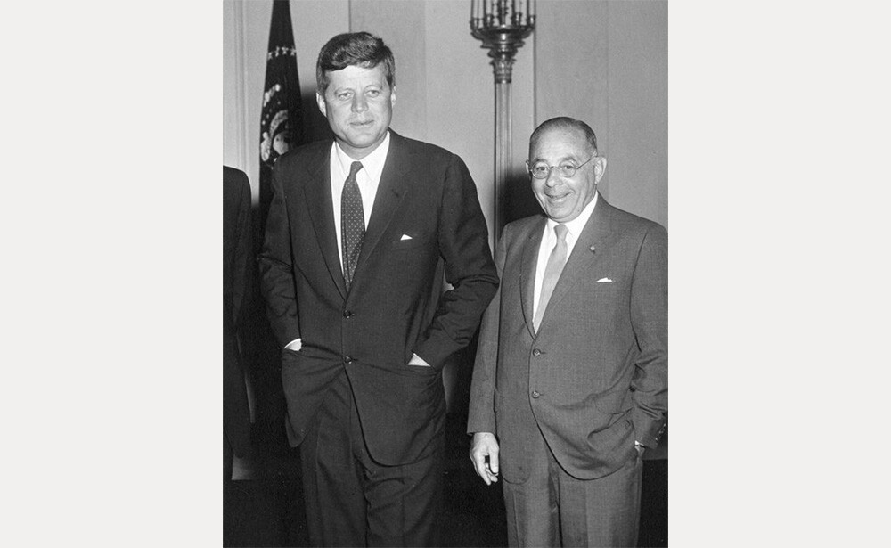 John F. Kennedy Sidney J. Weinberg