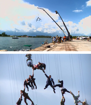 Iron Man 3 behind the scenes