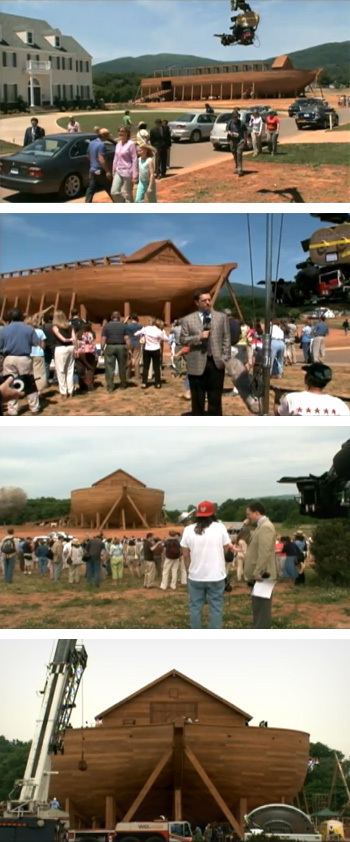 Evan Almighty behind the scenes