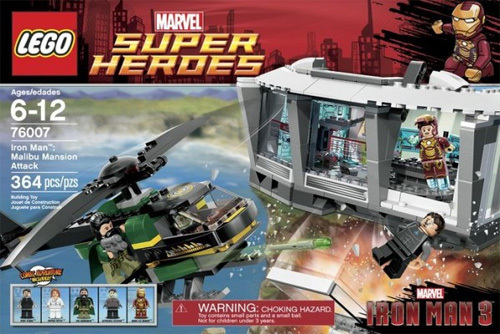 Iron Man lego set