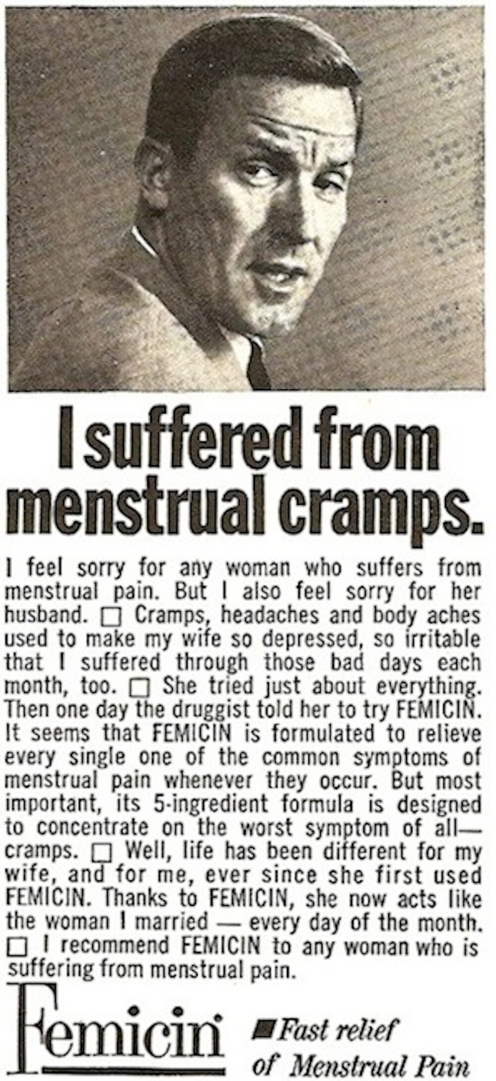 1968 Femicin ad