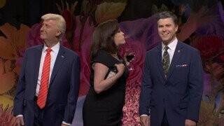 Cecily Strong Returns to ‘SNL’ As Wine-Spewing Jeanine Pirro
