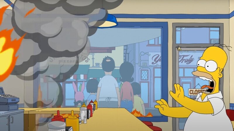 Homer’s Appearance on ‘Bob’s Burgers’ Broke Two of ‘The Simpsons’ Biggest Animation Rules