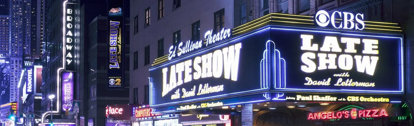 You Can Potentially Get ‘The Late Show’ Marquee for Just 10 Bucks