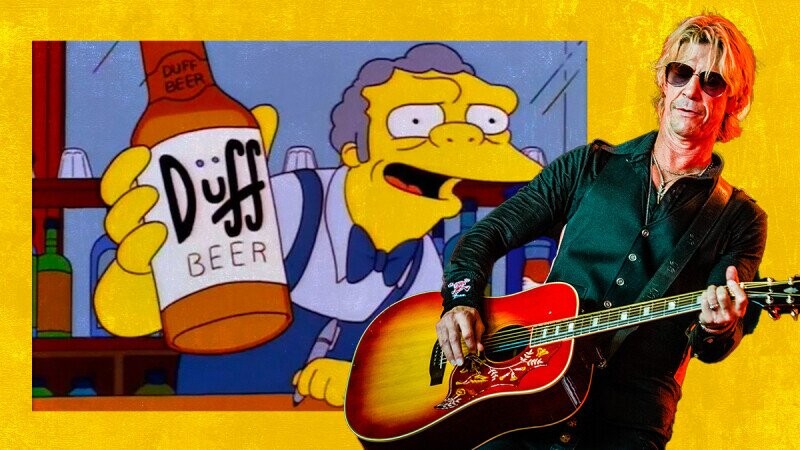 Guns N’ Roses’ Duff McKagan Really Wants Us to Think That He Inspired the Beer From ‘The Simpsons’