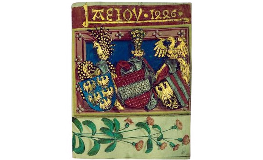 Illumination from the records of King Frederick, dated 1446