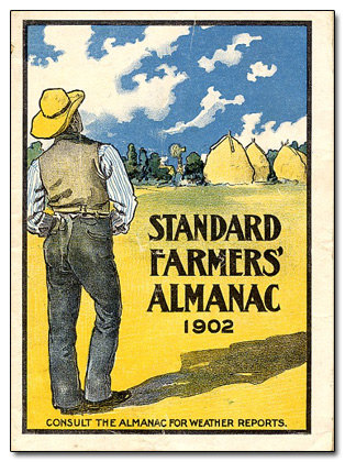 STANDARD FARMERS ALMANAC 1902 CONSULT THF ALMANAC FOR WEATHER REPORTS. 
