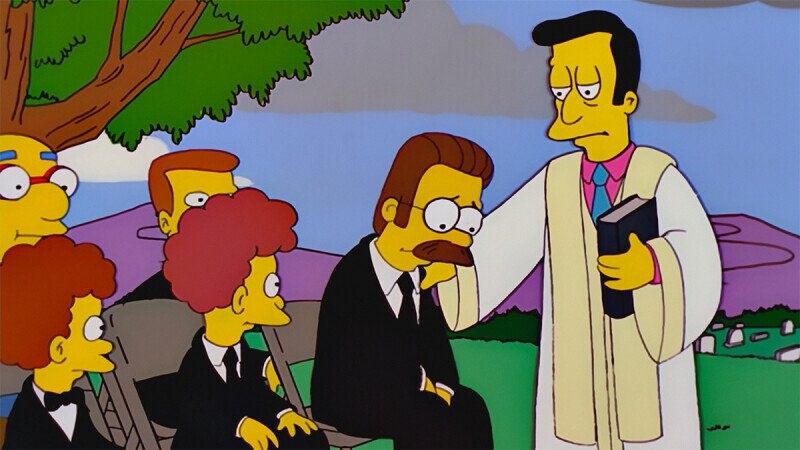 Ned Flanders Will Finally Deal with His ‘Trauma’ in the Next Season of ‘The Simpsons’