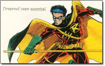 Fireproof cape essential. i or