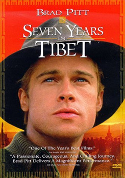 BRAD PITT SEVEN YEARS TIBET IN One of The Yoar's 1d FIIms. -A Passshonate. Couctseous. And CMing Joumney. Bnd Pitt Delers A Magnifcent Pornmanee OVO