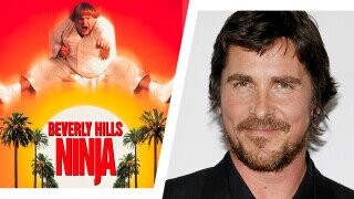 Christian Bale's Favorite Movie Is Officially 'Beverly Hills Ninja'