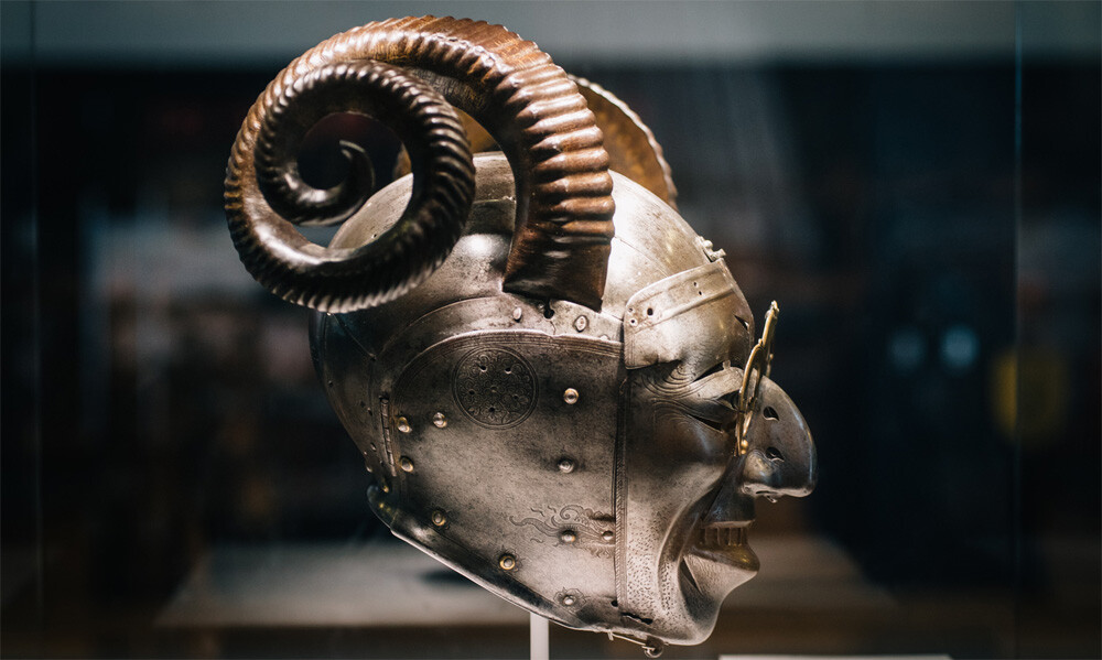 Horned helmet of Henry VIII
