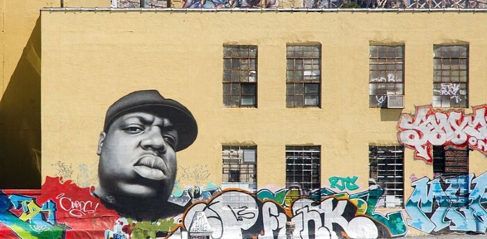 Notorious B.I.G. graffiti