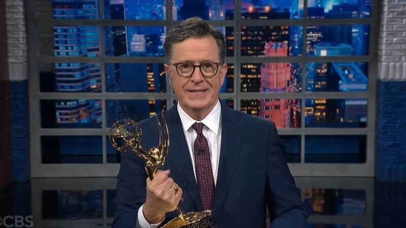 Stephen Colbert Congratulates Jimmy Kimmel Return as the ‘Only Martyr in Late Night’