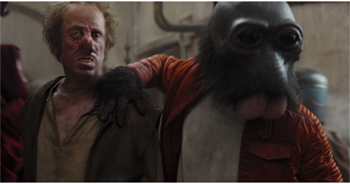 Dr. Evazan and Ponda Baba
