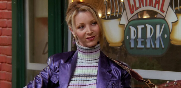 Phoebe busking