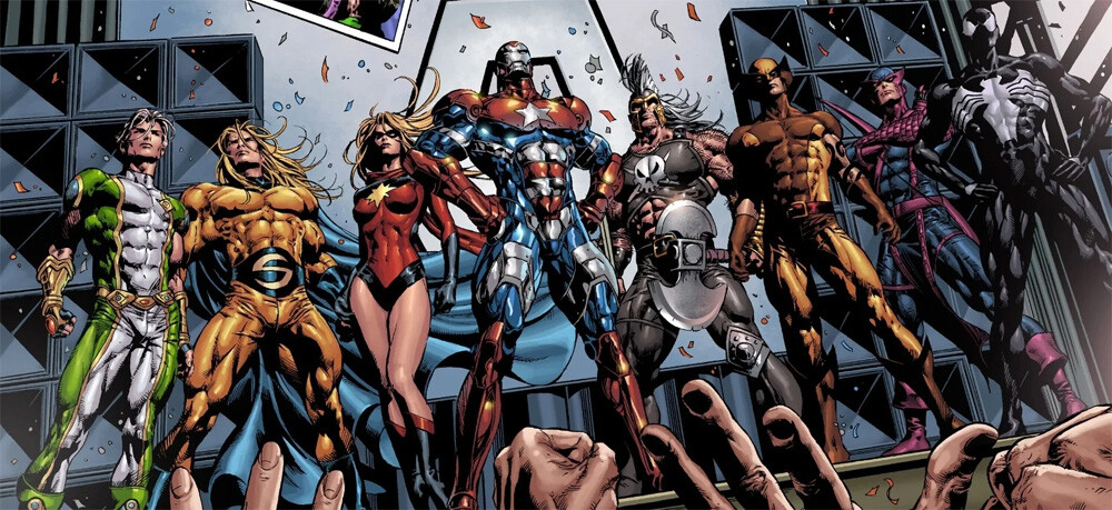 Norm Osborne and Dark Avengers