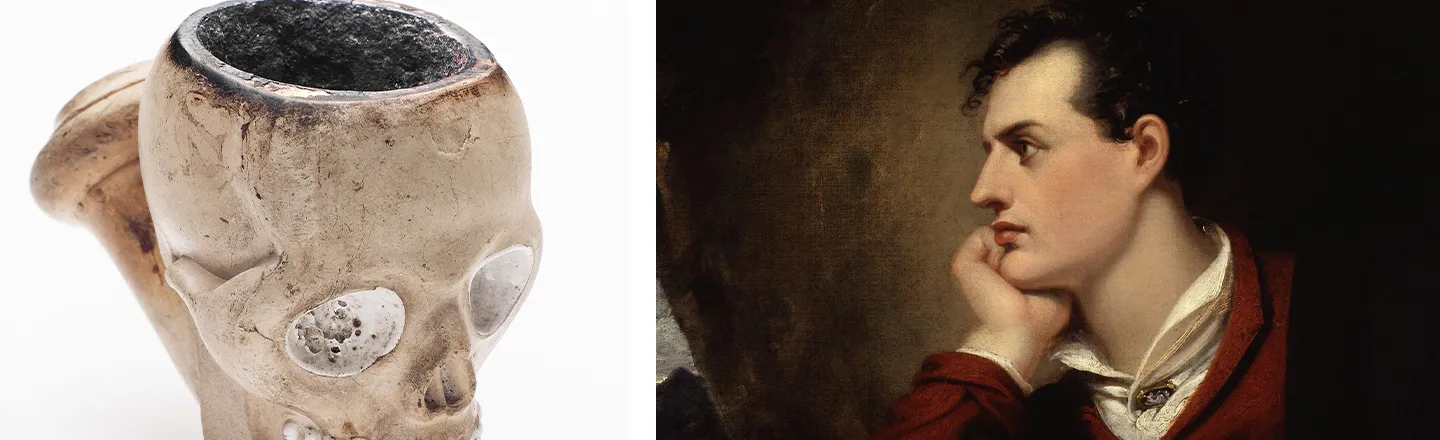 Lord Byron Had A Special Cup (Made From A Monk's Skull)