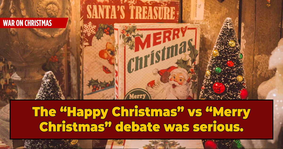 When Victorians Frowned On Merry Christmas The Original War On Christmas Cracked Com Christmas: Embattled From The Beginning