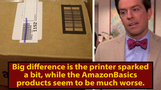 AmazonBasics Products Are Exploding Like The Printer On 'The Office'
