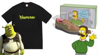 Shrek and Ned Flanders From 'The Simpsons' Are Streetwear's Latest Muses