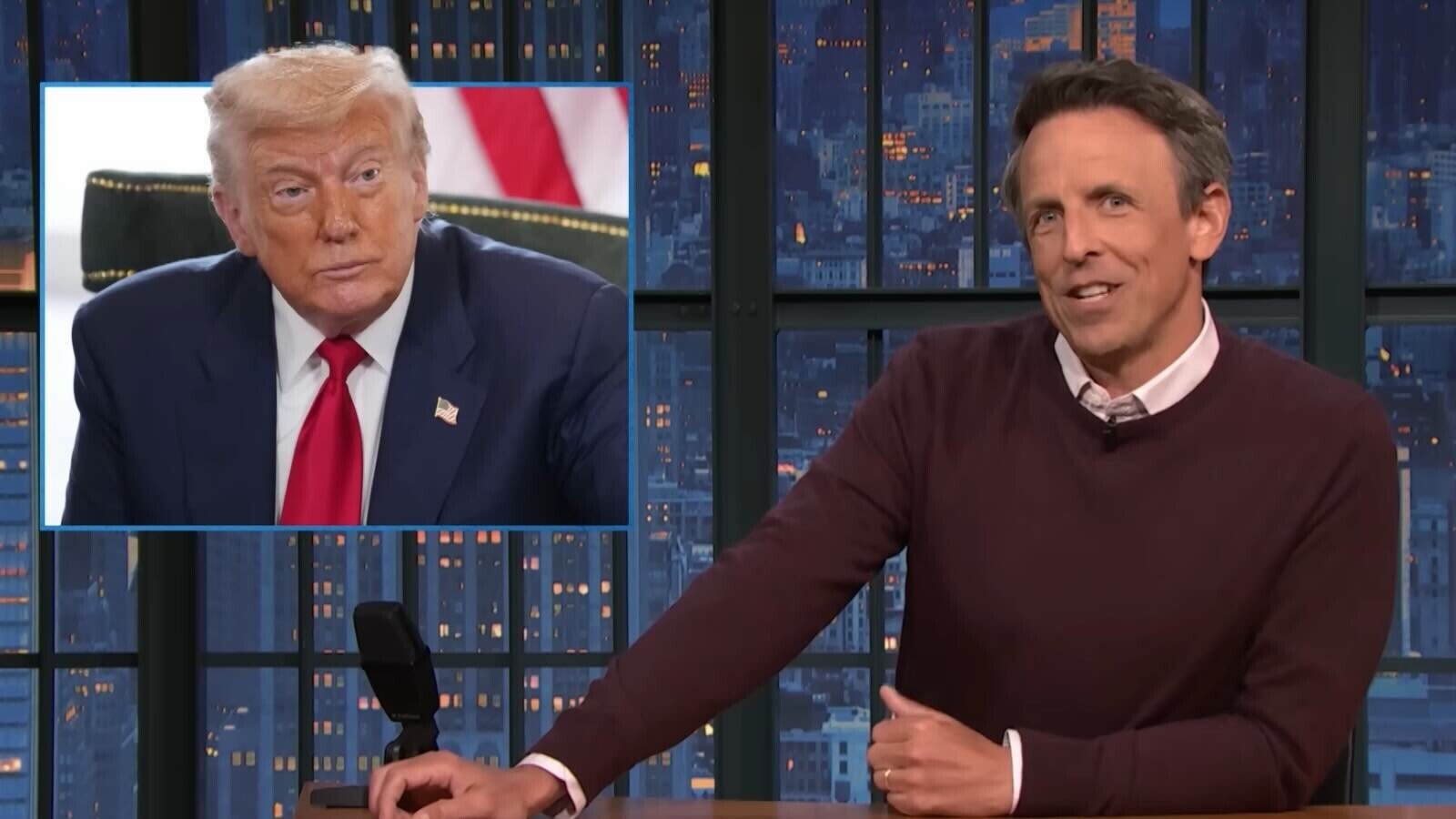 Is Trump As Afraid of Seth Meyers As It Seems?