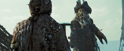 Davy Jones in Pirates of the Caribbean: Dead Man's Chest