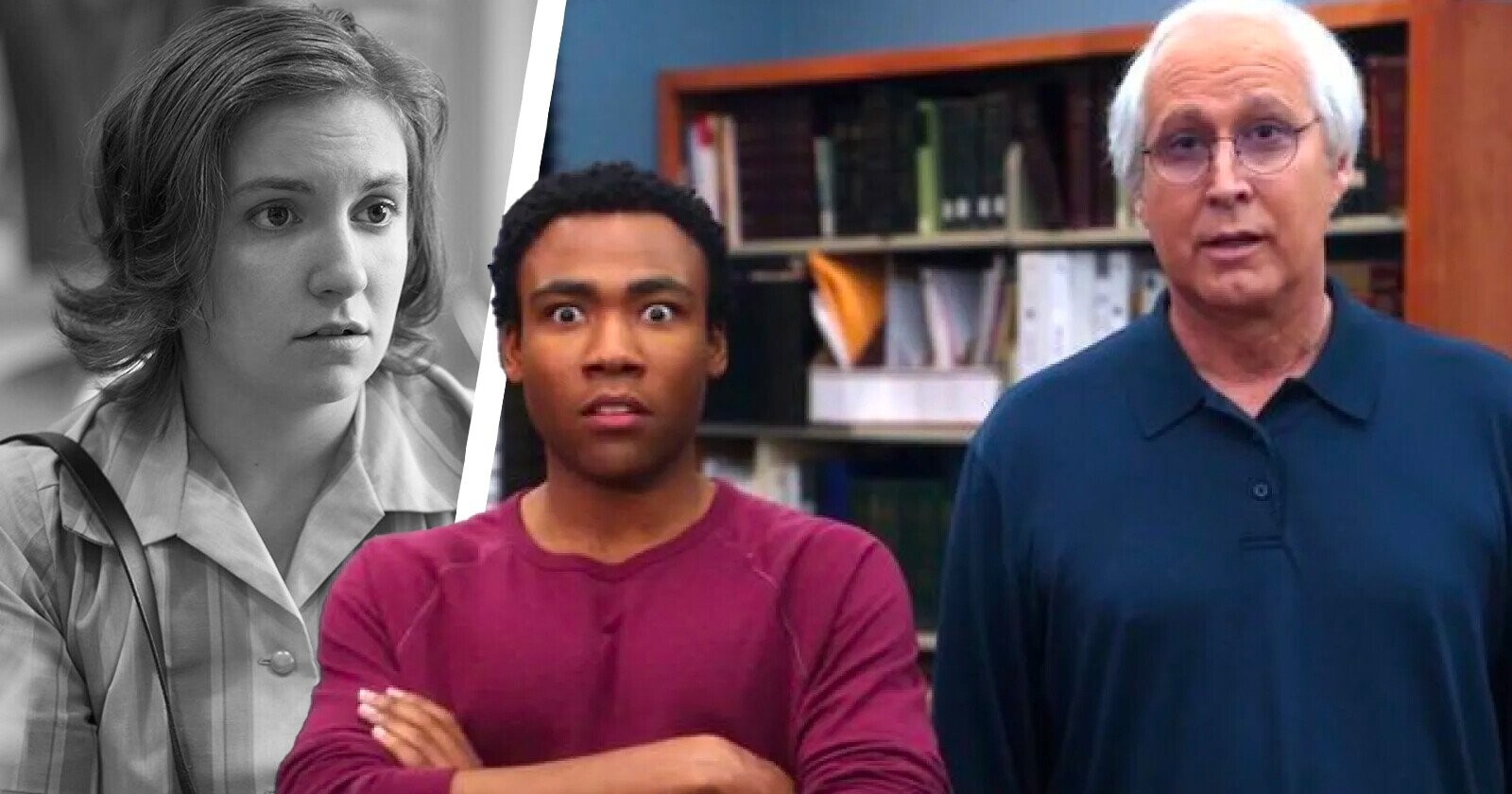 No, Lena Dunham Did Not Use The N-Word In Front of Donald Glover — That Was Chevy Chase