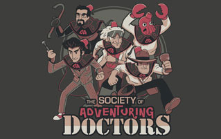 2 New Shirts for TMNT and 'Doctor Who' Fans