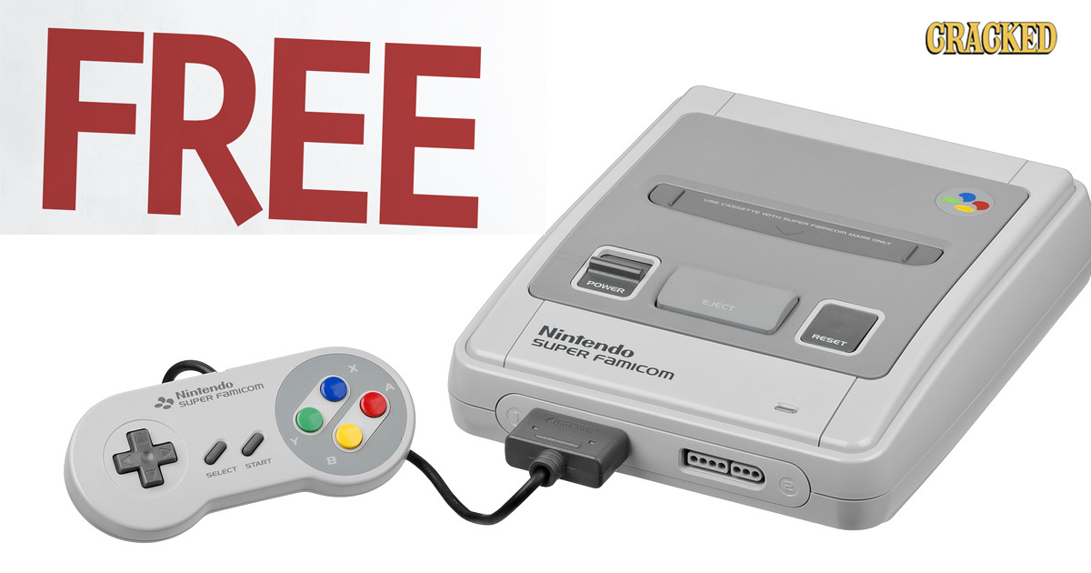 Kids In Japan Are Getting Free Super Nintendos. Step Up, America.