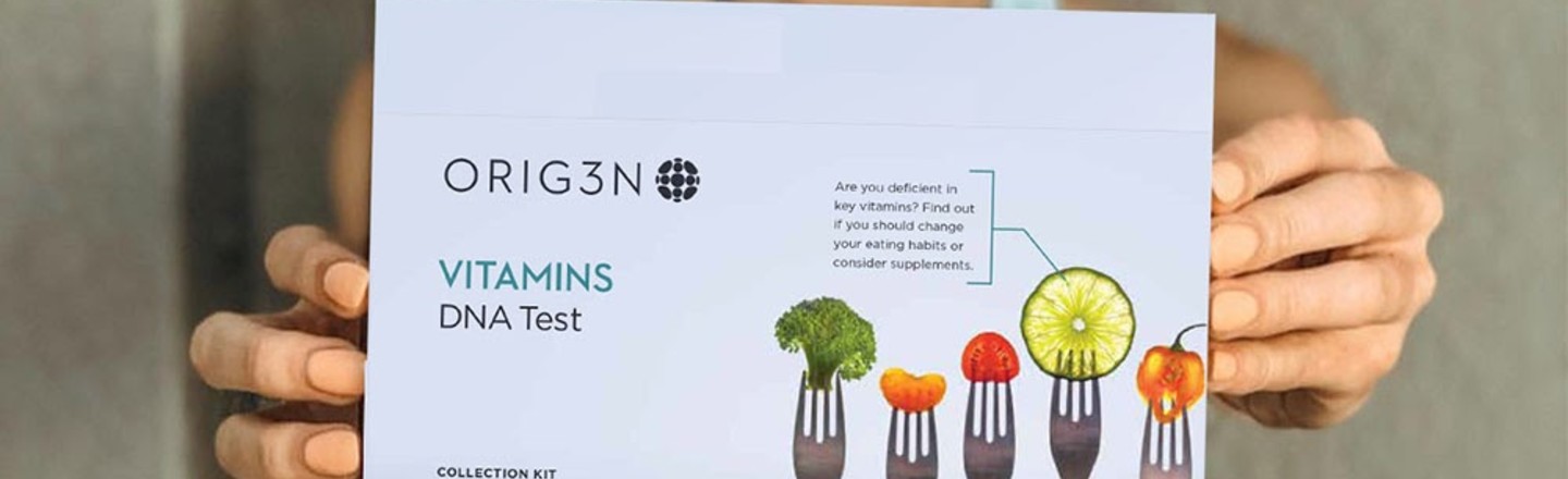 ORIG3N Are you deficient in key vitamins? Find out if you should change your eating habits or VITAMINS consider supplements DNA Test COLLECTION KIT 