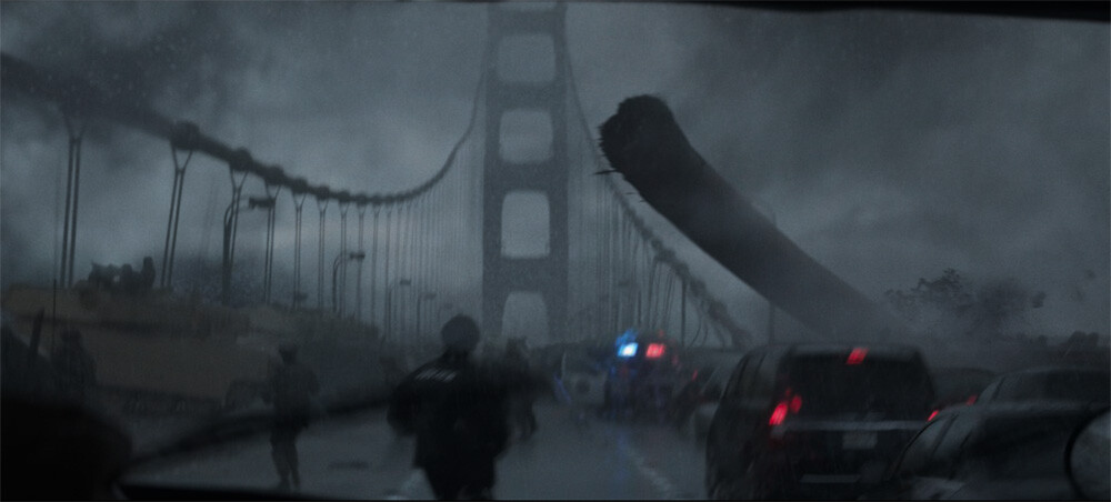 Godzilla Golden Gate Bridge