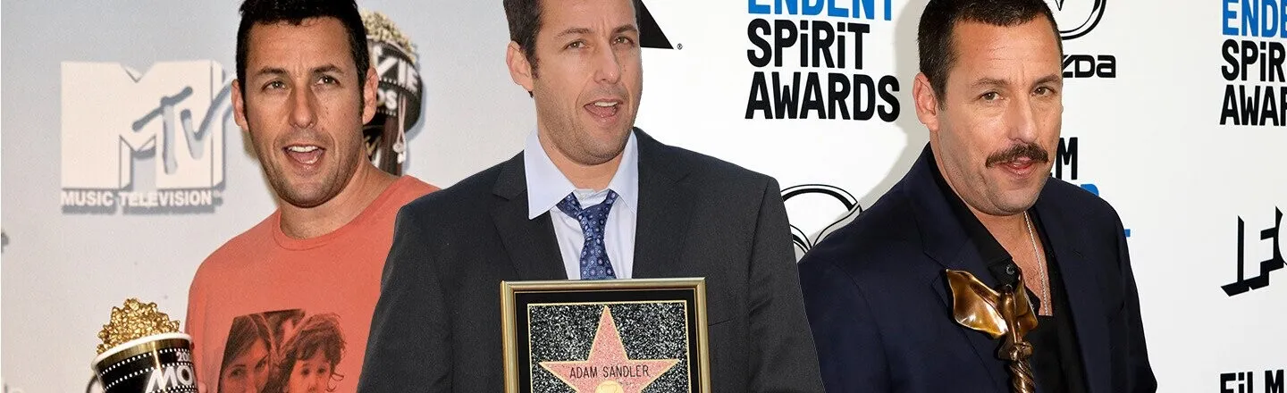 Adam Sandler's Awards Campaign Will Include Mark Twain Prize, Because Why Not?