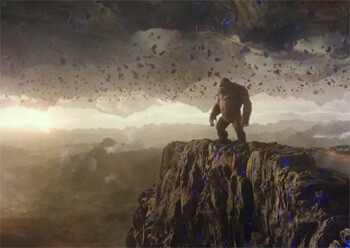 kong in hollow earth in godzilla v kong