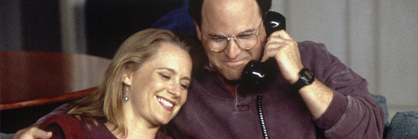 George and his fiancee