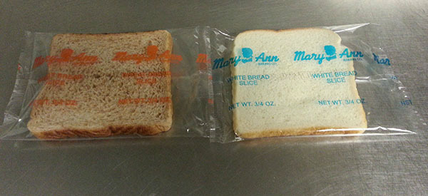 Arn Ann Marye azyD AOS BREAD ITE BREAD WHITE SLICE SLICE W 3/4 OZ NETWTIOAOZ 