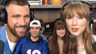 The Travis Kelce-Taylor Swift Podcast Brought a Viral ‘SNL’ Sketch to Life