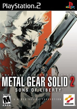PlayStation.c EVn METAL GEAR SOLID 2 SONS OF LIBERTY M 10214 AIMI 11BCIBI NCONAMI 