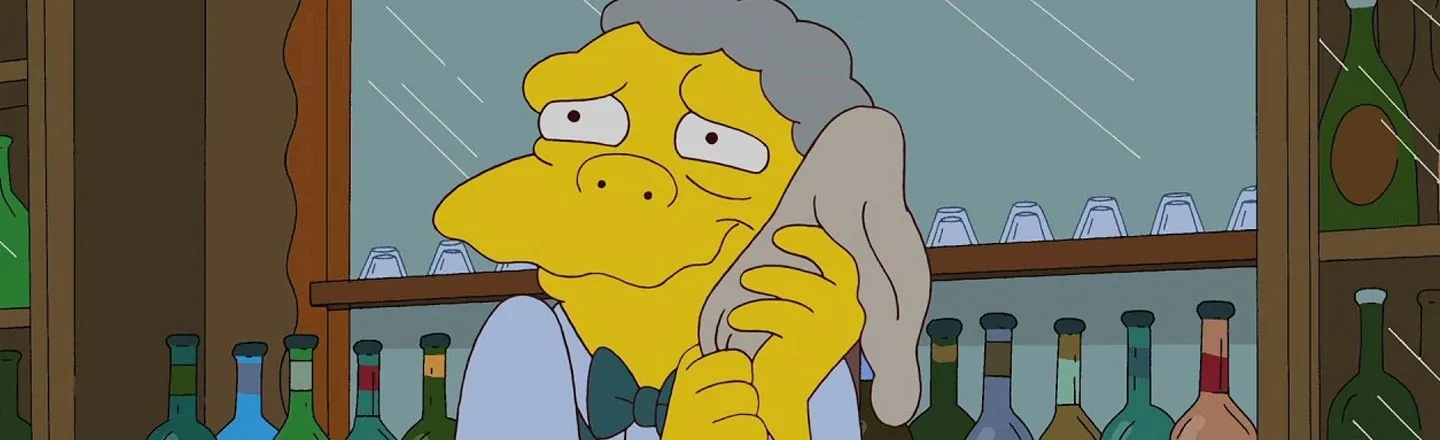 The Insane True Story Behind Moe From 'The Simpsons'