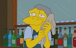 The Insane True Story Behind Moe From 'The Simpsons'