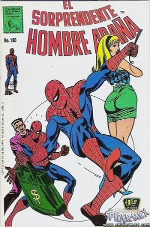 Spiderman mexico cover art