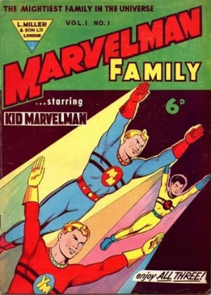 Marvelman Family comic cover