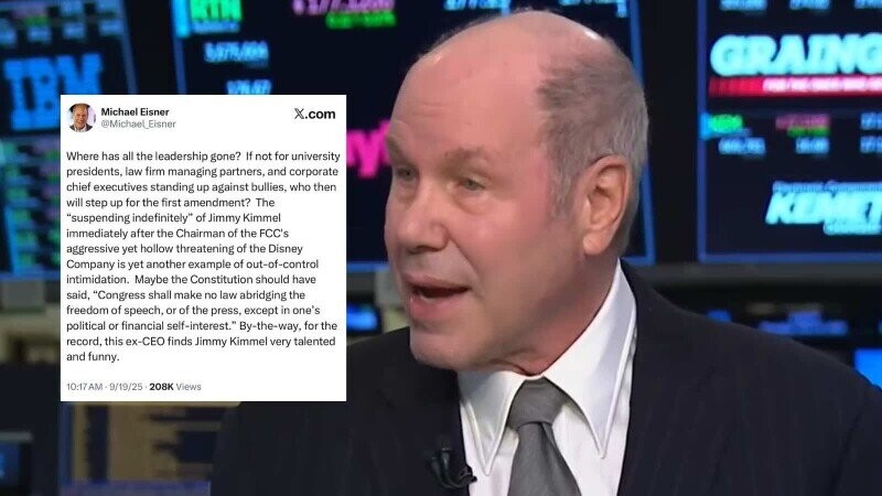 The Old Disney CEO Just Called Bob Iger a Chicken