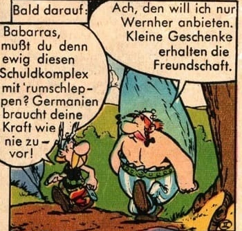 Siggi and Barabbas comic panel