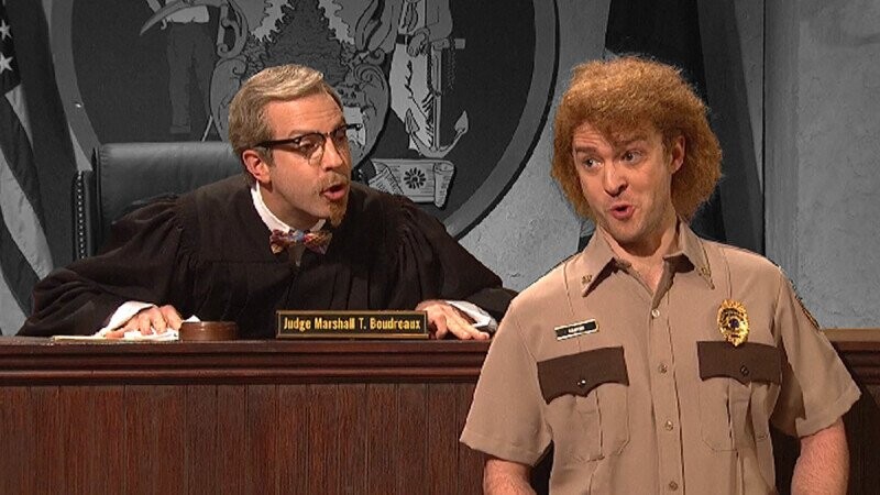 Seth Meyers Apologizes for Ever Doubting Jason Sudeikis’ ‘Maine Justice’ ‘Saturday Night Live’ Sketch