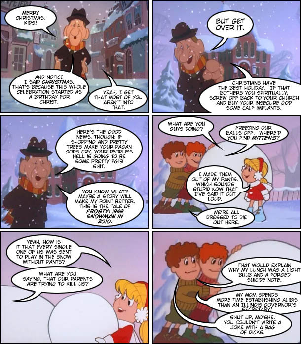 Frosty The Snowman Declares War On The War On Christmas Cracked Com