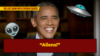 UFOs May or May Not Exist, President Obama Says