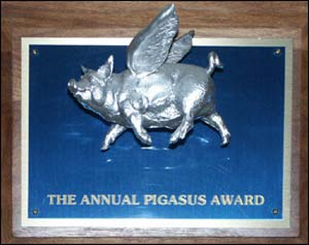 THE ANNUAL PIGASUS AWARD